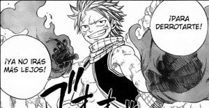 Natsu, protagonista de un manga que podemos clasificar como nekketsu, Fairy Tail.