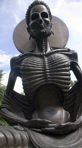 Iconografía del 'Buda asceta'.