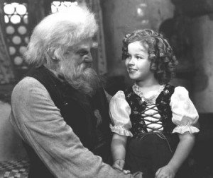 Imagen de Shirley Temple en Heidi.