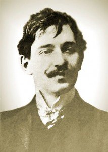 Nuestro guía, Enrique Gómez Carrillo, en una fotografía de juventud. 