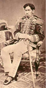 El emperador Mutsuhito.