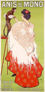 Anuncio del producto Anís del Mono.