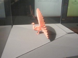 El pavo real, una de las creaciones más destacadas del maestro. 