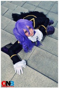 Cosplay de ????. Imagen cedida por la cosplayer, Blacky D'Lioncourt.