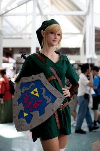 Crossplay de Link, protagonista del videojuego Zelda. Imagen obtenida del flikr de Boo Radlus.