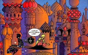 Viñeta de The Sandman: Ramadan. 