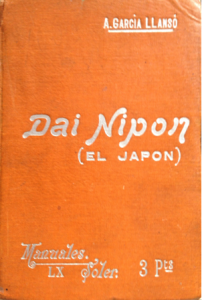 Portada de la edición original de Dai Nipon, de Antonio García Llansó.