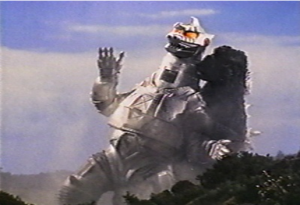 Godzilla contra Cibergodzilla, máquina de destrucción.