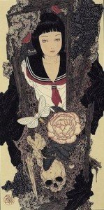 Ilustración del autor de la portada, Takato Yamamoto.