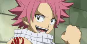 Imagen del anime basado en el manga Fairy Tail.