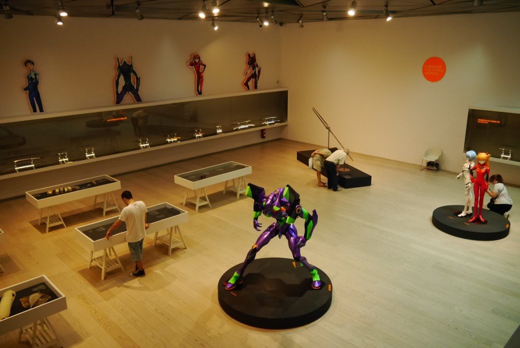 Vista general de una de las salas de la exposición. 