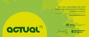 Cartel del Festival Actual 2015.