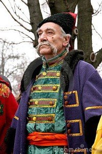 Una de las grandes inspiraciones son los trajes regionales o imágenes populares, como la de los cosacos.