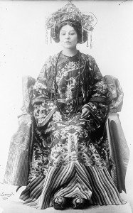 Viola Allen en "La hija del cielo".