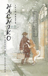 Portada de la edición de Hachiko, el perro que esperaba por parte de la firma La Galera. 