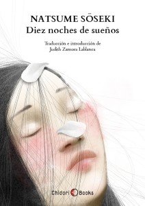 Portada de la edición de Chidori Books para Diez noches de sueños. 