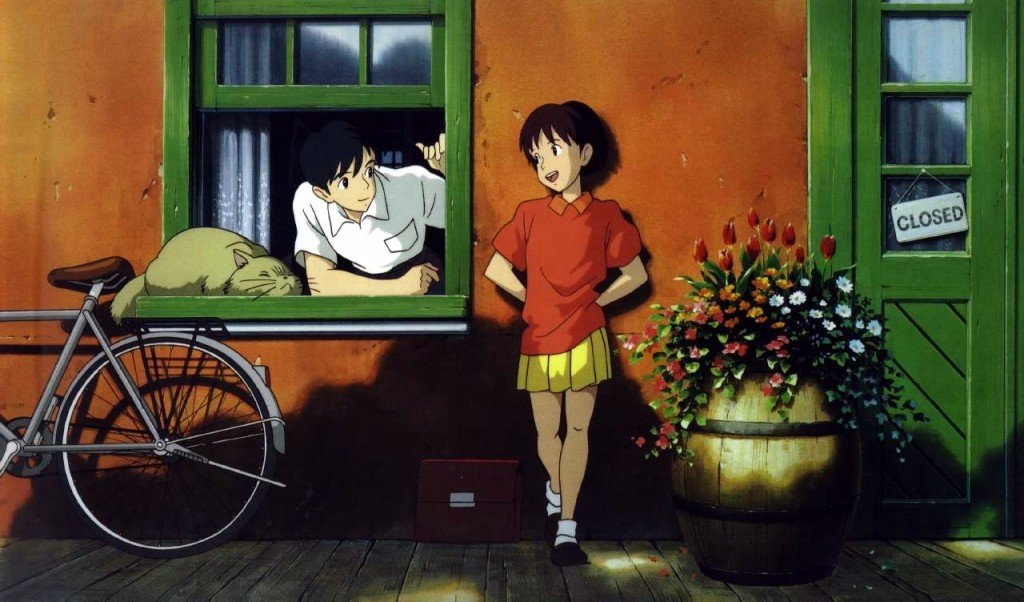 Escena de Susurros del corazón.