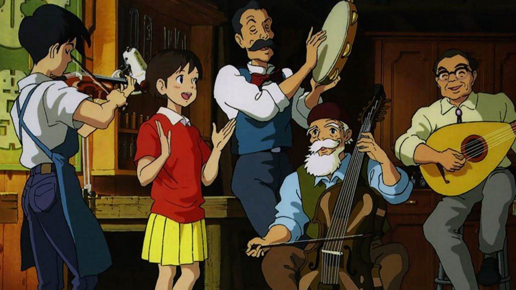 Escena de Susurros del corazón.