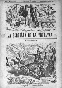 Portada de un número de La Esquella de la Torratxa (fuente: ARCA).