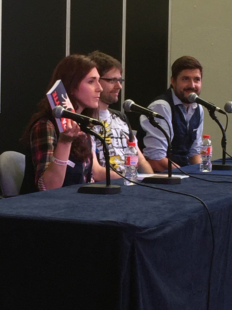 Un momento de la presentación de Planeta (fotografía cedida por José Andrés Santiago).