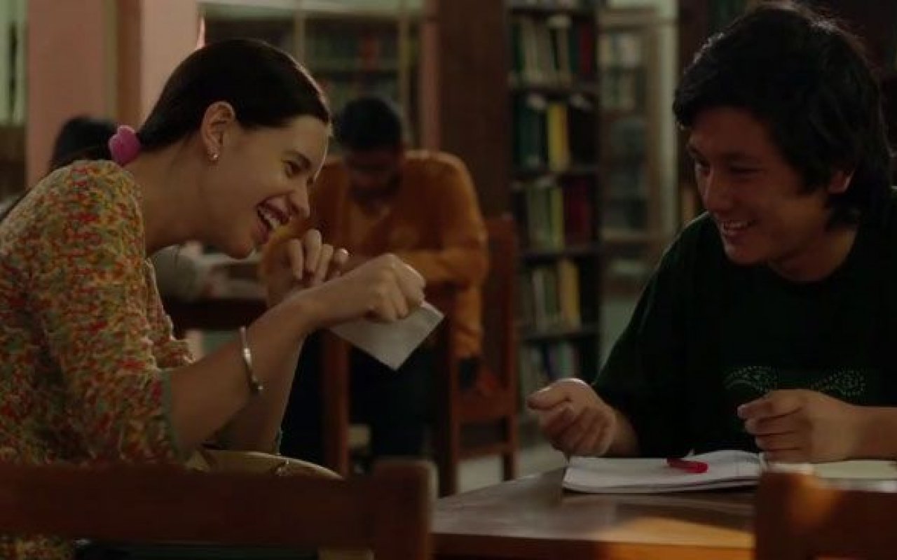 Laila y Nima en un fotograma del filme.