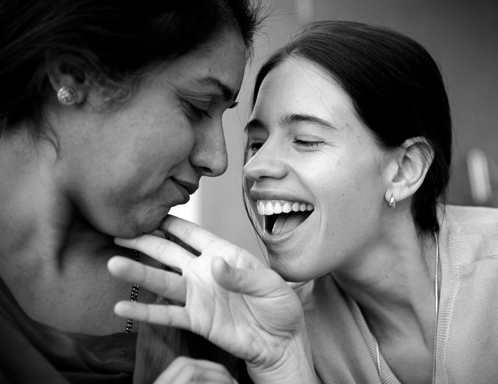 Shubhangini y Laila.