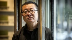 Cixin Liu, en una reciente visita a Barcelona (fuente: El Periódico).